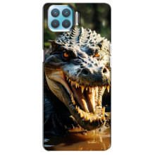 Чохол з картинкою 'Хижаки' для Oppo F17 Pro – Крокодил