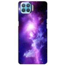 Космические Чехлы для Оппо Ф17 Про (VPrint) (Галактика)