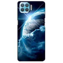 Космические Чехлы для Оппо Ф17 Про (VPrint) (Земля с космоса)