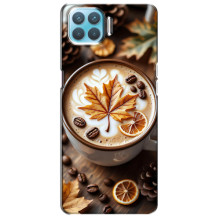 Чохол з унікальним дизайном 'Осінь з кавою' для Oppo F17 Pro – Пряна кава