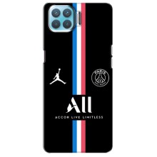 Чехлы PSG для Oppo F17 (AlphaPrint) (футболка ПСЖ)