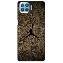 Чехлы для Oppo F17 - с картинкой JORDAN (AlphaPrint) (Logo Jordan)