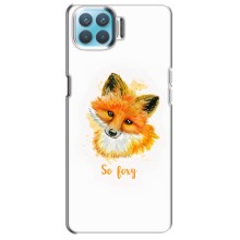 Чехлы с картинкой Лисички для Oppo F17 (VPrint) (Девочка Лиса)