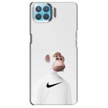 Чехлы с Обезьянами NFT для Oppo F17 (AlphaPrint) (обезьяна NFT Nike)