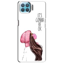 Чехол с печатью для Oppo F17 - (Мода) (AlphaPrint) (Коронавирус)