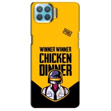 Чехол PUBG для Оппо Ф17 (AlphaPrint) (Pubg шлем)