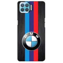 Чехол для Оппо Ф17 - с принтом БМВ (AlphaPrint) (Лого BMW)