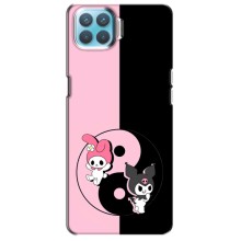 Чехол с кроликом Куроми на Oppo F17 (Куроми Инь Янь)