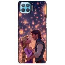 Чохол Рапунцель для Oppo F17 (Принцеса і принц)
