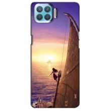 Чехол с мультфильмом Моана Oppo F17 – Моана в море
