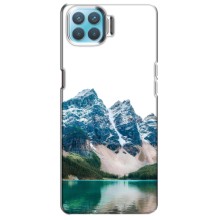 Силиконовый чехол с КАРТИНКАМИ лето для Oppo F17 (AlphaPrint) (Гори)