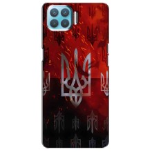 Украинские Чехлы для Oppo F17 с картинкой УПА (AlphaPrint) (ГЕРБ УПА)