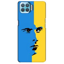 Украинские Чехлы для Oppo F17 с картинкой УПА (AlphaPrint) (Степан Бандера)