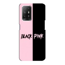 Чехлы с картинкой для Oppo F19 Pro Plus 5G (BLACK PINK)