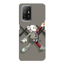 Чохли для Oppo F19 Pro Plus 5G - Bearbrick Louis Vuitton (PREMIUMPrint) (Беарбрік Джордан)