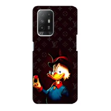 Чехли для Oppo F19 Pro Plus 5G - Скрудж МакДак Louis Vuitton (PREMIUMPrint) – Скрудж з ботліантом