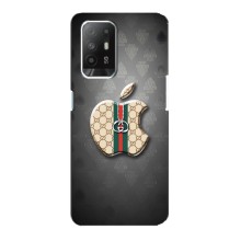Чохли  GUCCI для Оппо Ф19 Про Плюс (AlphaPrint) (Apple gucci)