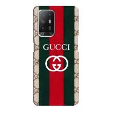 Чохли  GUCCI для Оппо Ф19 Про Плюс (AlphaPrint) (Gucci дизайн)