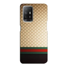 Чохли  GUCCI для Оппо Ф19 Про Плюс (AlphaPrint) (Гуччі Фон)