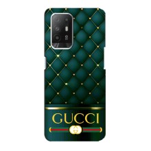 Чохли  GUCCI для Оппо Ф19 Про Плюс (AlphaPrint) (Текстура Гуччі)
