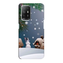 Чехлы на Новый Год Oppo F19 Pro Plus 5G (Зима)