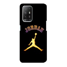 Чохли для Oppo F19 Pro Plus 5G - з картинкою JORDAN (AlphaPrint) (Jordan Gold)