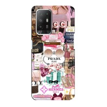 Чехол (Dior, Prada, YSL, Chanel) для Oppo F19 Pro Plus 5G – Бренды