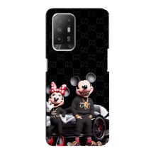 Чохол Disney Mouse Oppo F19 Pro Plus 5G (PREMIUMPrint) – Родина Маусів