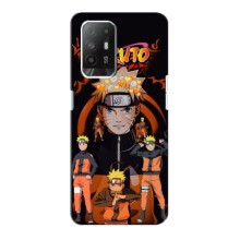 Чохли з принтом НАРУТО на Oppo F19 Pro Plus 5G – Naruto герой