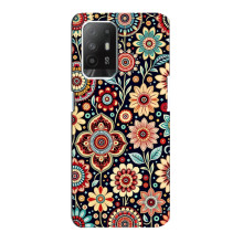 Чохол з принтом Килим для Oppo F19 Pro Plus 5G – Квітковий килим