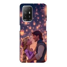 Чохол Рапунцель для Oppo F19 Pro Plus 5G (Принцеса і принц)