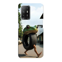 Чехол с мемами тралалело тралала для Oppo F19 Pro Plus 5G – Бонека амбалабу
