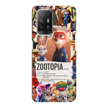 Чехол Зоотрополіс на Oppo F19 Pro Plus 5G – Коллаж Зоо