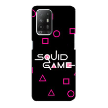 Чохол Гра в кальмара для Oppo F19 Pro Plus 5G – Лого гра кальмара