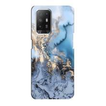 Мраморный чехол на Oppo F19 Pro Plus 5G (VPrint) – Нежный мрамор