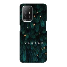 Новорічні, Святкові Чохли для Oppo F19 Pro Plus 5G - 2024 год – Winter