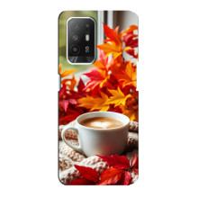 Чохол з унікальним дизайном 'Осінь з кавою' для Oppo F19 Pro Plus 5G