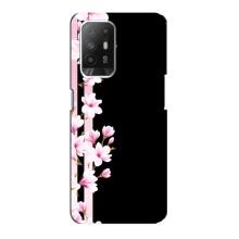 Чехлы с тематикой "ЦВЕТЫ" на Oppo F19 Pro Plus 5G (Цветочки)