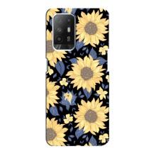 Чехлы с тематикой "ЦВЕТЫ" на Oppo F19 Pro Plus 5G (красивые цветы)