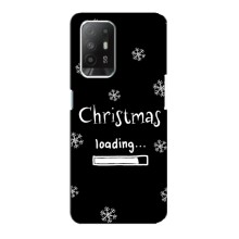 Різдвяні, Святкові Чохли для Оппо Ф19 Про Плюс – Christmas loading