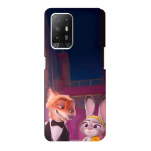 Силиконовый чехол с принтом Зоотрополіс для Oppo F19 Pro Plus 5G – Главные герои