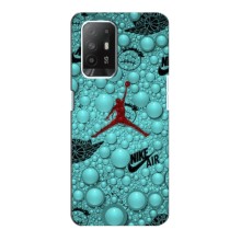 Силіконовый Чохол Nike Air Jordan на Оппо Ф19 Про Плюс (Джордан Найк)