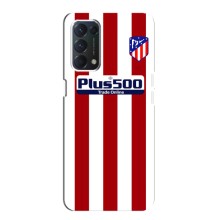 Чехлы для Oppo F19 (VPrint) - Футбольные клубы (Atletico)