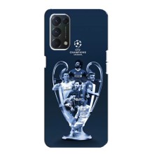 Чехлы для Oppo F19 (VPrint) - Футбольные клубы (Кубок ЛЧ)