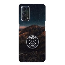 Чехлы PSG для Oppo F19 (AlphaPrint) (ФК ПСЖ)
