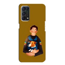 Чехлы с картинкой собаки Патрон для Oppo F19 (AlphaPrint) (ЗСУ Патрон)