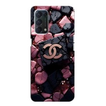 Чехол (Dior, Prada, YSL, Chanel) для Oppo F19 (Шанель)