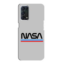 Чехол NASA для Oppo F19 (AlphaPrint) (NASA)