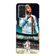 Чехол Неймар для Oppo F19 (AlphaPrint) (Неймар ПСЖ)