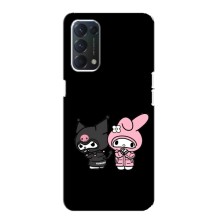 Чехол с кроликом Куроми на Oppo F19 (Куроми и Мелоди)